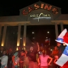 Noche tras noche protestan los trabajadores en huelga del Casino Dreams Iquique